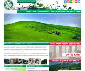 Tolipeergh.com(Toli Peer/Toli Pir Guest House) Screenshot