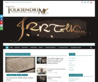 Tolkiendrim.com(Plongez dans les rêves de Tolkien) Screenshot