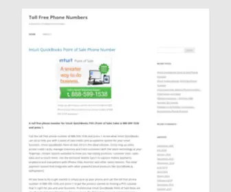 Toll-Free-Phone-Numbers.com(Toll Free Phone Numbers) Screenshot