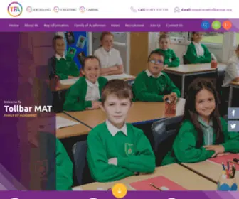 Tollbarmat.co.uk(Tollbar Multi Academy Trust) Screenshot