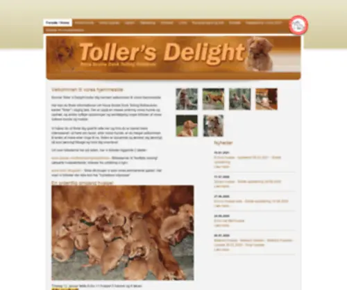 Tollers-Delight.dk(Toller's Delight) Screenshot