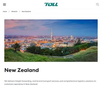 Tollgroup.com(Toll Group) Screenshot