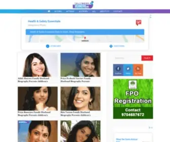 Tollywoodcelebrities.com(Tollywood Celebrities) Screenshot