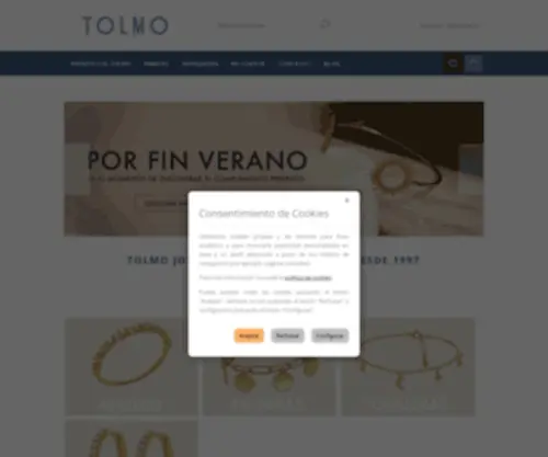 Tolmojoyeros.com(Joyería Online) Screenshot