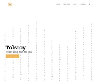 Tolstoy.ai(Tolstoy) Screenshot