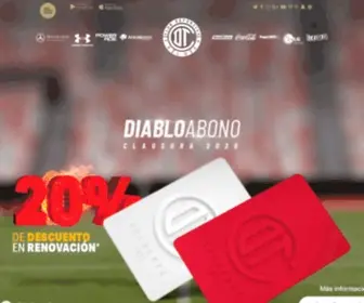 Tolucafc.com(Sitio web oficial del Club Deportivo Toluca F.C) Screenshot