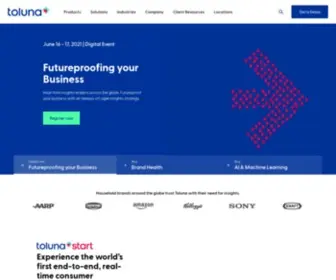Toluna-Group.com(Toluna consumer insights) Screenshot