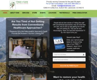 Tolwellness.com(Tree of Life Wellness Center) Screenshot