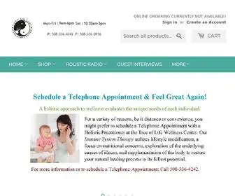 Tolwellnesscenter.com(The Tree of Life Wellness Center. We are a Holistic Practice) Screenshot