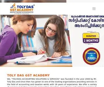 Tolydasgstacademy.com(Toly Das GST Academy) Screenshot