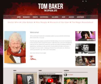 Tom-Baker.co.uk(Tom Baker) Screenshot