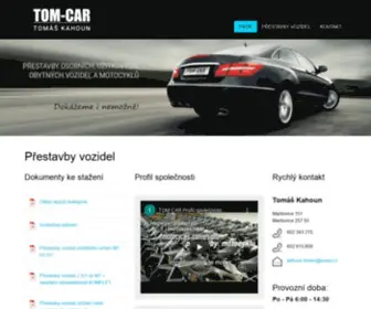 Tom-Car.cz(Přestavby vozidel Tom) Screenshot