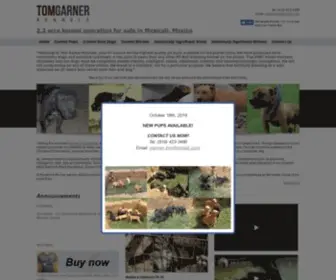 Tom-Garner-Kennels.com(Tom Garner kennels) Screenshot