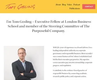 Tom-Gosling.com(Tom Gosling) Screenshot