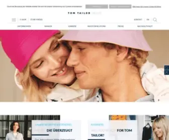 Tom-Tailor-Group.com(TOM TAILOR Group) Screenshot