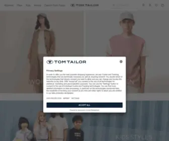 Tom-Tailor.eu(TOM TAILOR Online Shop) Screenshot