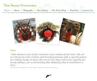 Tomadamsuncovered.co.uk(Tom Adams Uncovered) Screenshot