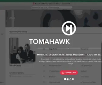 Tomahawk-Player.org(TOMAHAWK) Screenshot