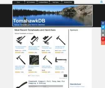 Tomahawkdb.com(Tomahawk Database) Screenshot