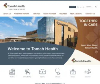 Tomahhospital.org(Quality Care) Screenshot