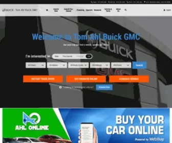 Tomahlbuickgmc.com Screenshot