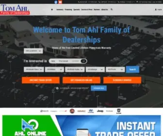 Tomahl.com(Lima Hyundai) Screenshot