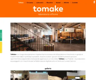 Tomakefablab.it(Laboratorio officina) Screenshot