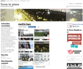 Tomalaplaza.net(Toma la plaza) Screenshot