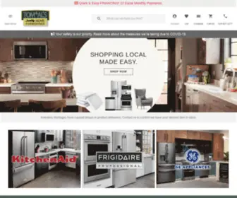 Tomandalsfurniture.com(Tom & Al's Furniture) Screenshot