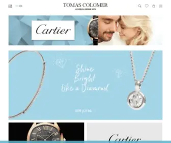 Tomascolomer.com(Joyerías) Screenshot