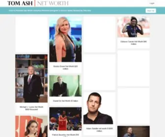 Tomashnetworth.com(Tom Ash Net Worth) Screenshot