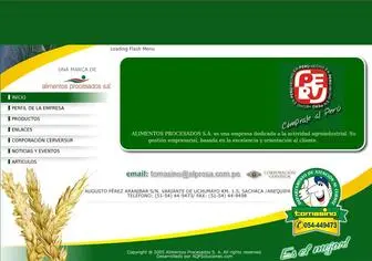 Tomasino.com.pe(Tomasino) Screenshot