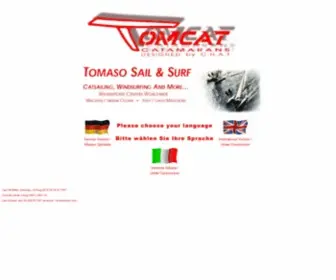 Tomaso.com(TOMASO SAIL & SURF) Screenshot