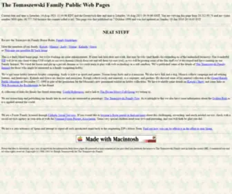 Tomaszewski.net(The Tomaszewski Family Public Web Pages) Screenshot