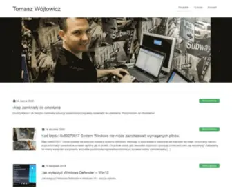 TomaszwojTowicz.com(Naprawa drukarek) Screenshot