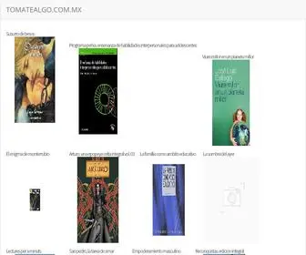 Tomatealgo.com.mx(Descargar libros ilimitados) Screenshot