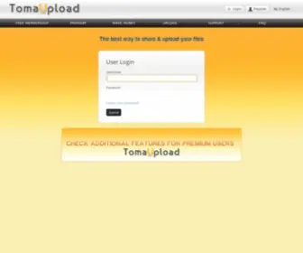 Tomaupload.com(Tomaupload) Screenshot