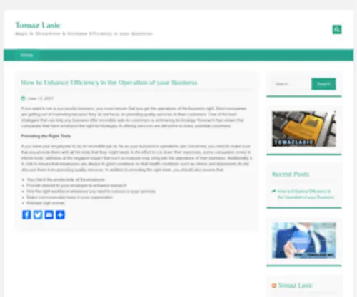 Tomazlasic.net(Tomaz Lasic) Screenshot