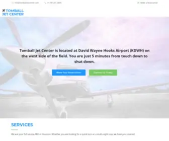 Tomballjetcenter.com(Tomball Jet Center) Screenshot