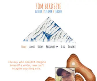 Tombirdseye.com(Tom Birdseye) Screenshot