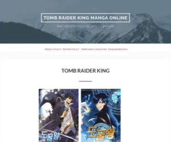 Tombmanga.com(Read Tomb Raider King Manga Online English In High Quality) Screenshot