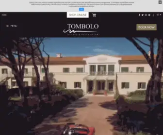Tombolotalasso.it(Tombolo Talasso Resort) Screenshot