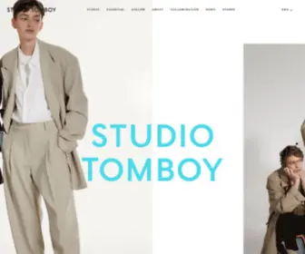 Tomboy.co.kr(BRAND NEW TOMBOY) Screenshot