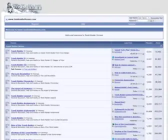 Tombraiderforums.com(Tomb Raider Forums) Screenshot