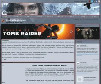 Tombraidergirl.com(Tomb Raider) Screenshot