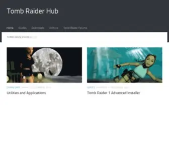 Tombraiderhub.com(Tomb Raider Hub) Screenshot