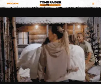 Tombraiderlive.co.uk(The Tomb Raider Live Experience) Screenshot