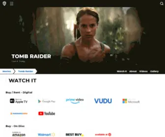 Tombraidermovie.com(Paramount Pictures) Screenshot