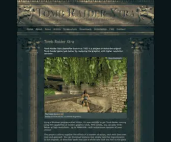 Tombraiderxtra.com(Tomb Raider Xtra) Screenshot