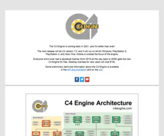 Tombstoneengine.com(C4 Engine) Screenshot